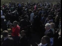 Rival Democrat candidates mark anniversary of civil rights march News Clip