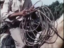 Cuban propaganda film covering the history of the Communist revolution and the aftermath Stock Footage