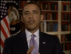 President Barack Obama on Friday praised Walter Cronkite as a journalistic icon, calling the CBS anchor the "voice of certainty in an uncertain world," who will be truly missed News Clip