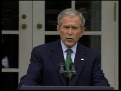 Bush accuses Congress of dragging feet on addressing crisis Instructional Video
