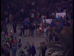 Albania - Mass protest News Clip