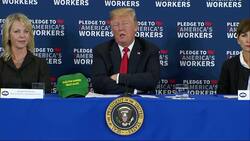 Trump Touts European Trade in Iowa Visit News Clip