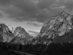 Smith Rocks Day Pan Stock Footage
