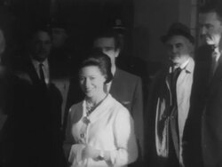 Princess Margaret and Lord Snowden's Vacation Stock Footage