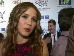 INTERVIEW: Sophia Bush on the event, animal advocacy at The 26th Annual Genesis Awards Stock Footage