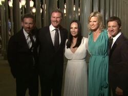Will Ferrell, Eva Chow, Jeremy Renner at LACMA Hosts 2012 Art + Film Gala Honoring Ed Ruscha And Stanley Kubrick Presented By Gucci Stock Footage