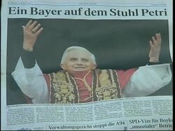 Reaction from new pope's home town News Clip