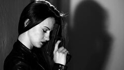 Sexy woman holding gun Stock Footage