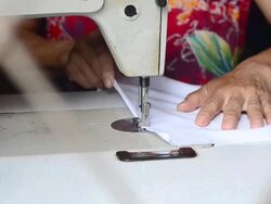 Sewing machine Stock Footage