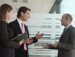 Business Teamwork Stock Footage