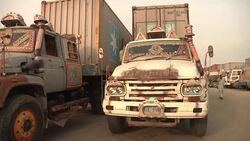 Truck drivers prepare to resume supply deliveries across border Instructional Video