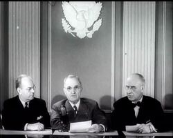 TRUMAN URGES LOAN TO BRITAIN News Clip