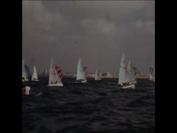 SYND 17-8-70 1ST DAY OF YACHT RACE News Clip