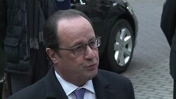 CLEAN : Vigilance needed on press freedom Hollande warns Turkey News Clip