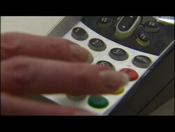 Chip n Pin Machine Being Used News Clip