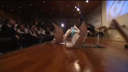 School children fold paper for peace and friendship News Clip