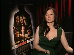 Josh Harnett and Lucy Liu talk about their new movie Instructional Video