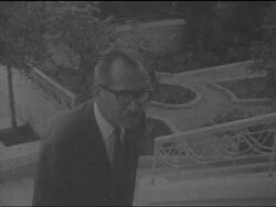 SYND-15/8/69 BAHJAT TALHOUNI FORMS NEW CABINET News Clip