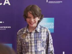 Bobby Coleman at the Premiere Of 'Snowmen' - 9th Annual Tribeca Film Fest at New York NY. (Footage by WireImage Video/GettyImages) Stock Footage