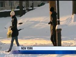 Snow in the Northeast is causing hazardous road conditions for the morning commute, but it has mostly tapered off south of New England. Forecasters say the storm is expected to dump 5 to 8 inches of snow. News Clip