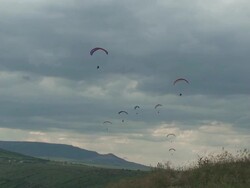Freedom of flying Stock Footage