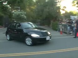 Michael Jackson Tribute At Jackson Family Home Stock Footage