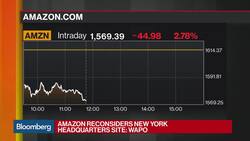 Amazon Reconsidering New York Headquarters Site: WaPo News Clip