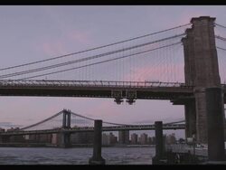 East River Bridges Stock Footage