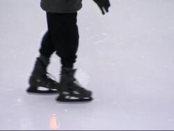 Winter season starts with opening of ice rink News Clip