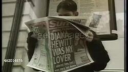 Princess Diana - Panorama Interview Reaction News Clip