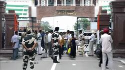 Freed Indian fishermen cross border from Pakistan News Clip