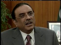 The Pakistani President says he is expecting a new look at all the issues when President-elect Barack Obama takes the oath of office.  Asif Ali Zardari talked to Barack Obama shortly after his victory on Tuesday. News Clip