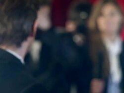 Actor on RED Carpet Stock Footage