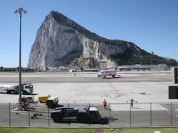 Spain Considers Gibraltar Border Fee Stock Footage