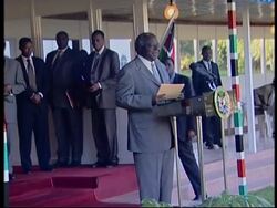 Kibaki presser, churches ablaze, refugees at border News Clip