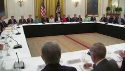 Trump, Pence host GOP senators in health bill fight Instructional Video