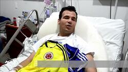 VOICED : Futbol: Viera se recupera de heridas de bala News Clip