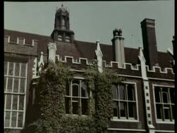 Lawyers offices in city of London, London, United Kingdom. 1958. WITH AUDIO. Stock Footage