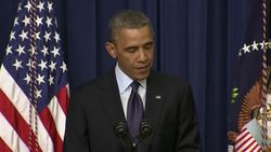US President Obama makes speech marking World AIDS Day News Clip