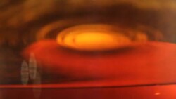 Warm reflections on water motion background Stock Footage