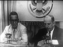 1952: DEMOCRATIC PRESIDENTIAL PRIMARY DEBATE: Senators Estes Kefauver & Richard B. Russell sitting side by side, SOT Russell about primaries, pointing out not one in Maine, Kefauver defending campaigning in other places, Pennsylvania write-ins. Instructional Video