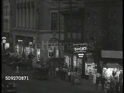 People in city walking shopping driving Instructional Video