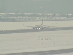 Heavy Snowfall Causes Travel Chaos News Clip