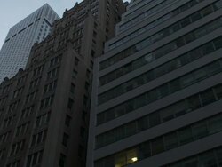 Pan to the Chrysler Building. Stock Footage