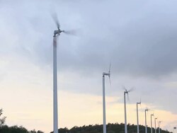 Wind turbine Stock Footage