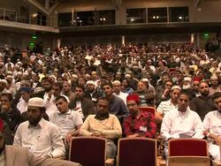 CLEAN: Hundreds of Muslims attend anti-terror camp in England News Clip