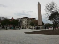 Obelisk, Istanbul, Turkey Stock Footage