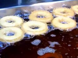 Donuts fried Stock Footage