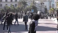 Tear gas fired at activists outside trial of ex-security director News Clip