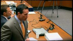 WRAP Jackson''''s voice played in court as his doctor goes on trial; ADDS more audio News Clip